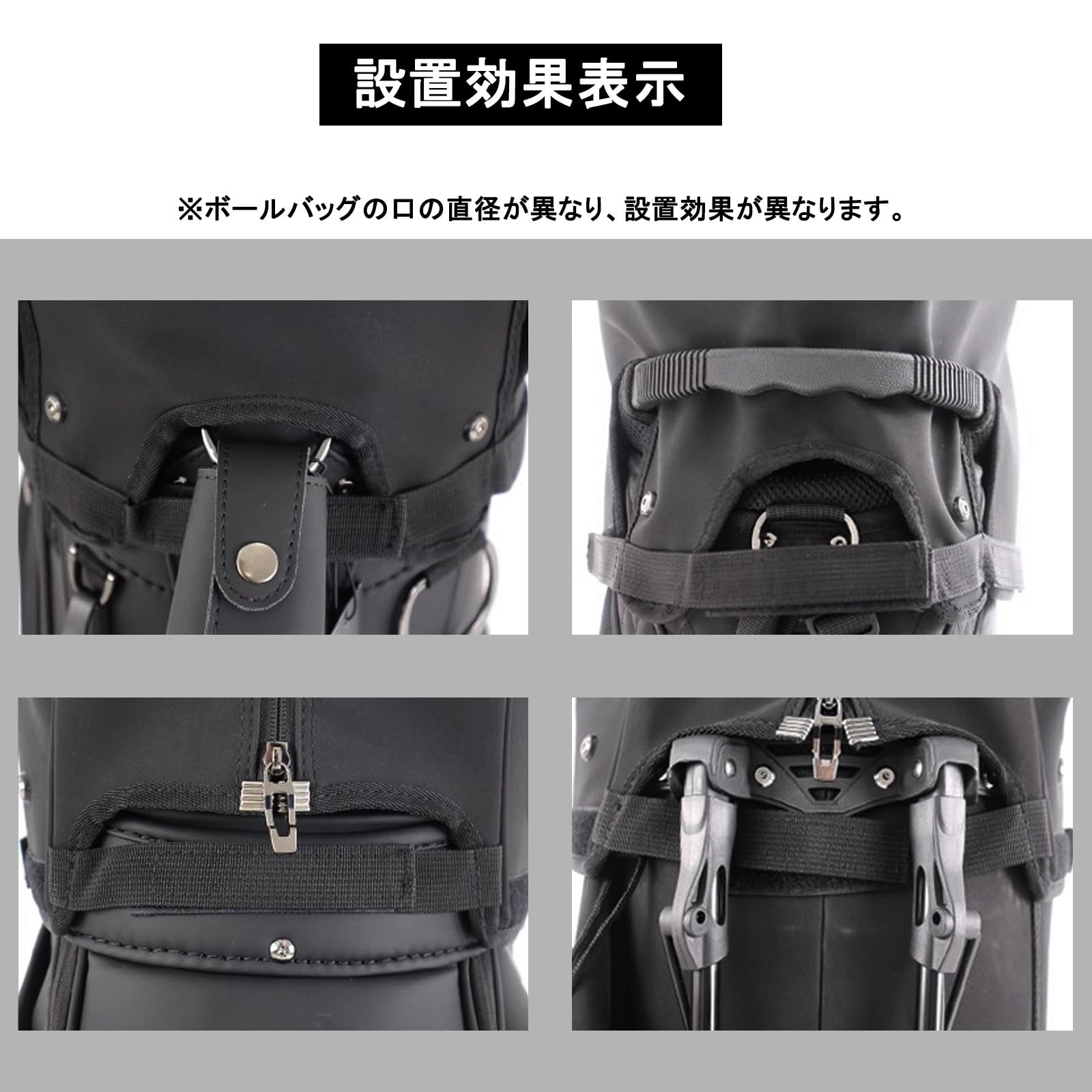 Amazon.co.jp: ゴルフバッグ カバー キャディバッグ フード